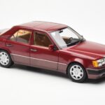 Mercedes 500E W124 Punane Metallic Edasimüüja Väljaanne Norev 1:18 - image 6 of 8