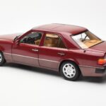 Mercedes 500E W124 Punane Metallic Edasimüüja Väljaanne Norev 1:18 - image 7 of 8