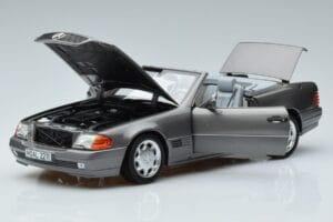 Mercedes 500 SL R129 Hall Metallic Norev 1:18 183715 Metall - pilt 2/7