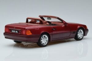 Mercedes 500 SL R129 Piiratud Väljaanne Norev 1:18 183716 Metall - pilt 3/7