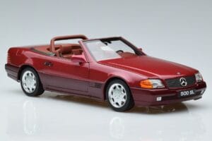 Mercedes 500 SL R129 Piiratud Väljaanne Norev 1:18 183716 Metall - pilt 5/7
