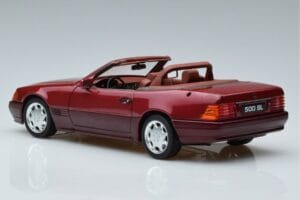 Mercedes 500 SL R129 Piiratud Väljaanne Norev 1:18 183716 Metall - pilt 6/7