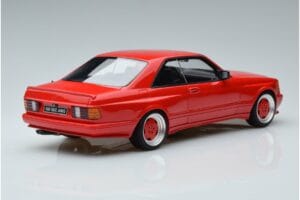 Mercedes 560 SEC W126 Widebody Punane Otto 1:18 OT995 Vaik - pilt 2/6
