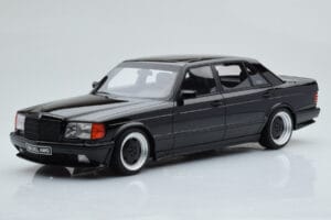 Mercedes 560 SEL AMG W126 Obsidian Must Otto 1:18