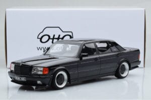 Mercedes 560 SEL AMG W126 Obsidian Must Otto 1:18 OT297 Vaik - pilt 6/6