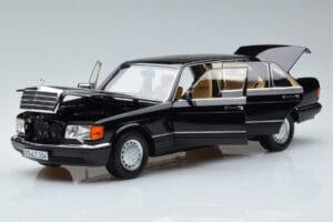 Mercedes 560 SEL W126 Must Norev 1:18 183793 Metall - pilt 2/7