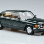 Mercedes 560 SEL W126 Tumerohelne Metallik Norev 1:18 - image 5 of 7