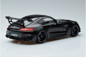 Mercedes AMG GT C190 Black Series Must Norev 1:18 183900 Metall - pilt 3/7