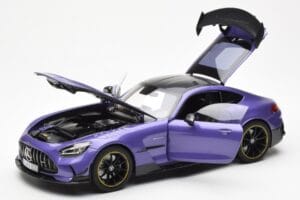 Mercedes AMG GT Black Series Lilla Asia Exclusive Norev 1:18 183907 Metall - pilt 2/8