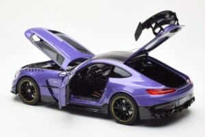 Mercedes AMG GT Black Series Lilla Asia Exclusive Norev 1:18 183907 Metall - pilt 5/8