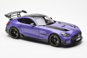 Mercedes AMG GT Black Series Lilla Asia Exclusive Norev 1:18 183907 Metall - pilt 6/8