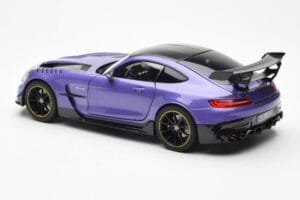 Mercedes AMG GT Black Series Lilla Asia Exclusive Norev 1:18 183907 Metall - pilt 7/8
