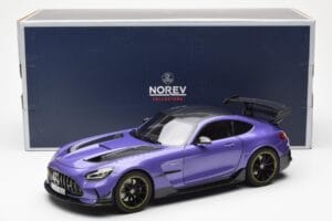 Mercedes AMG GT Black Series Lilla Asia Exclusive Norev 1:18 183907 Metall - pilt 8/8
