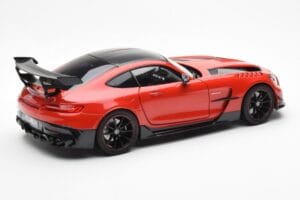 Mercedes AMG GT Black Series Punane Asia Exclusive Norev 1:18 183906 Metall - pilt 3/8