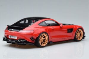 Mercedes AMG GT Prior Design C190 Punane GT Spirit 1:18 ZM104 Vaik - pilt 2/6