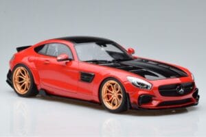 Mercedes AMG GT Prior Design C190 Punane GT Spirit 1:18 ZM104 Vaik - pilt 4/6