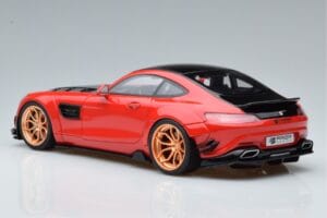 Mercedes AMG GT Prior Design C190 Punane GT Spirit 1:18 ZM104 Vaik - pilt 5/6