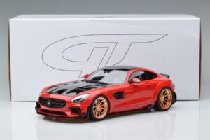 Mercedes AMG GT Prior Design C190 Punane GT Spirit 1:18 ZM104 Vaik - pilt 6/6