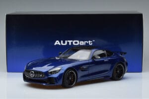 Mercedes AMG GT R C190 Briljantne Sinine AUTOart 1:18 76334 Metall - pilt 7/7