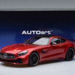 Mercedes AMG GT R C190 Kardinalipunane AUTOart 1:18 76331 Metall - image 7 of 7