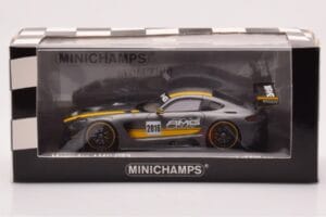 Mercedes AMG GT3 Presentation IAA 2015 Minichamps 1:43 437163096 Metall - pilt 4/4