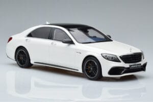 Mercedes AMG S63 W222 Diamond Valge GT Spirit 1:18 B66965714 Vaik - pilt 4/6