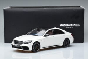 Mercedes AMG S63 W222 Diamond Valge GT Spirit 1:18 B66965714 Vaik - pilt 6/6