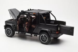 Mercedes Brabus G800 W463 Adventure XLP Night Must Magno Almost Real 1:18 860525 Metall - pilt 5/8