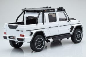 Mercedes Brabus G800 W464 Adventure XLP Polar Valge Almost Real 1:18 860524 Metall - pilt 3/8