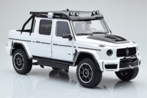 Mercedes Brabus G800 W464 Adventure XLP Polar Valge Almost Real 1:18 860524 Metall - pilt 6/8