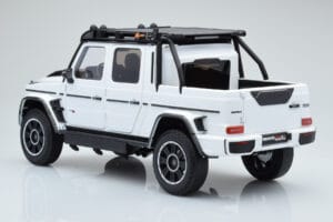 Mercedes Brabus G800 W464 Adventure XLP Polar Valge Almost Real 1:18 860524 Metall - pilt 7/8