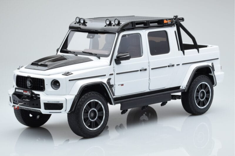 Mercedes Brabus G800 W464 Adventure XLP Polar Valge Almost Real 1:18 860524