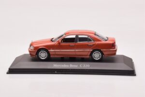 Mercedes C-Class W202 C220 Oranž Metallik Dealer Edition Minichamps 1:43