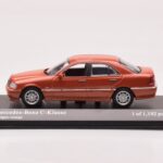 Mercedes C-Class W202 C240 Oranž Metallik Minichamps 1:43