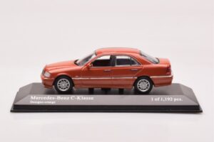 Mercedes C-Class W202 C240 Oranž Metallik Minichamps 1:43