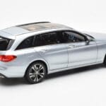 Mercedes C-Class W205 T-Model Hõbedane Asia Exclusive Norev 1:18 - image 3 of 8