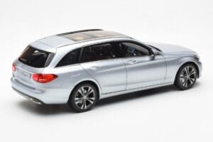 Mercedes C-Class W205 T-Model Hõbedane Asia Exclusive Norev 1:18 183865 Metall - pilt 3/8