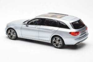 Mercedes C-Class W205 T-Model Hõbedane Asia Exclusive Norev 1:18 183865 Metall - pilt 7/8