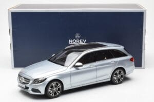 Mercedes C-Class W205 T-Model Hõbedane Asia Exclusive Norev 1:18 183865 Metall - pilt 8/8