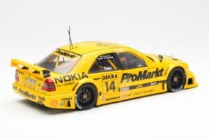 Mercedes C-Class W202 #14 K. Thiim DTM 1994 UT Models 1:18 180943314 Metall - pilt 2/6