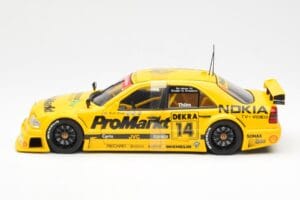 Mercedes C-Class W202 #14 K. Thiim DTM 1994 UT Models 1:18 180943314 Metall - pilt 3/6