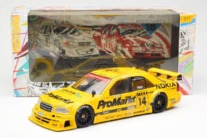 Mercedes C-Class W202 #14 K. Thiim DTM 1994 UT Models 1:18 180943314 Metall - pilt 6/6