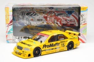 Mercedes C-Class W202 #15 Ommen DTM 1994 UT Models 1:18 180943315 Metall - pilt 6/6