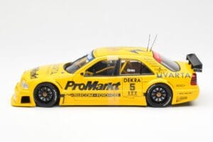 Mercedes C-Class W202 #5 Team Zakspeed Grau DTM 1995 UT Models 1:18 180953305 Metall - pilt 3/6