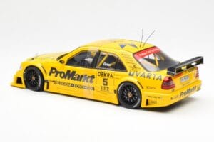 Mercedes C-Class W202 #5 Team Zakspeed Grau DTM 1995 UT Models 1:18 180953305 Metall - pilt 5/6