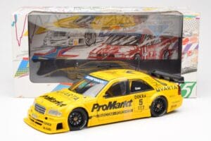 Mercedes C-Class W202 #5 Team Zakspeed Grau DTM 1995 UT Models 1:18 180953305 Metall - pilt 6/6