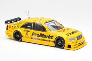 Mercedes C-Class W202 #6 Team Zakspeed K. Thiim DTM 1995 UT Models 1:18 180953306 Metall - pilt 4/6