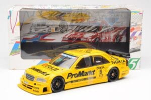 Mercedes C-Class W202 #6 Team Zakspeed K. Thiim DTM 1995 UT Models 1:18 180953306 Metall - pilt 6/6