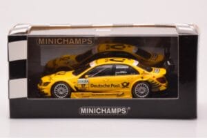 Mercedes C-Class W204 DTM Deutsche Post AMG Mercedes #17 D. Coulthard DTM 2010 Minichamps 1:43 400103817 Metall - pilt 4/4