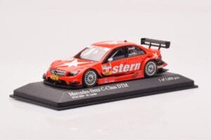 Mercedes C-Class W204 DTM Stern AMG Mercedes #17 M. Lauda DTM 2009 Minichamps 1:43 400093817 Metall - pilt 2/4